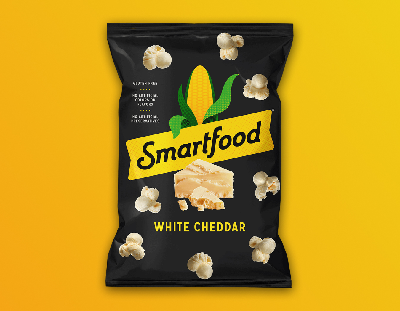 Mission Gothic Smartfood Popcorn